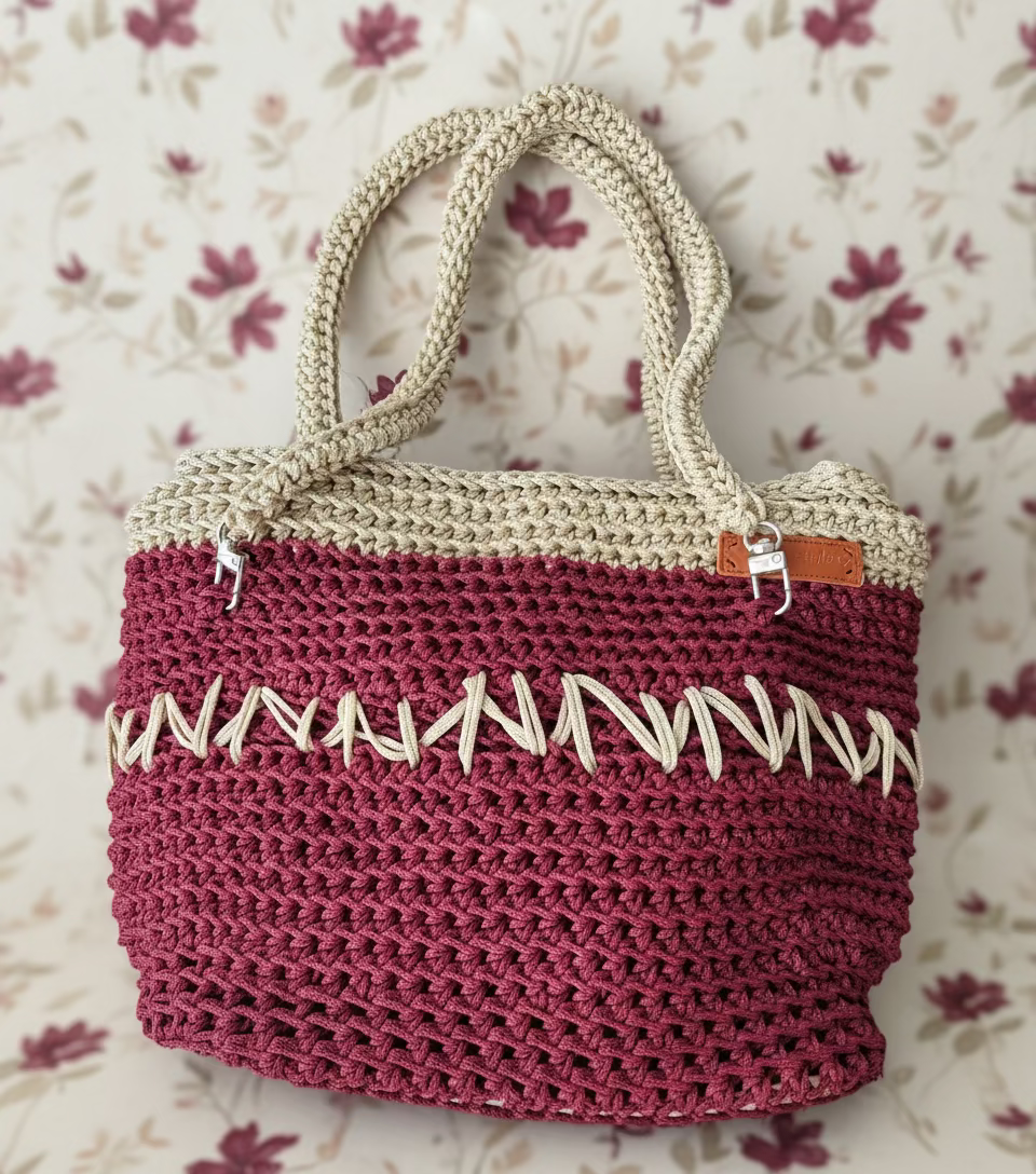 beach pink beige handbag