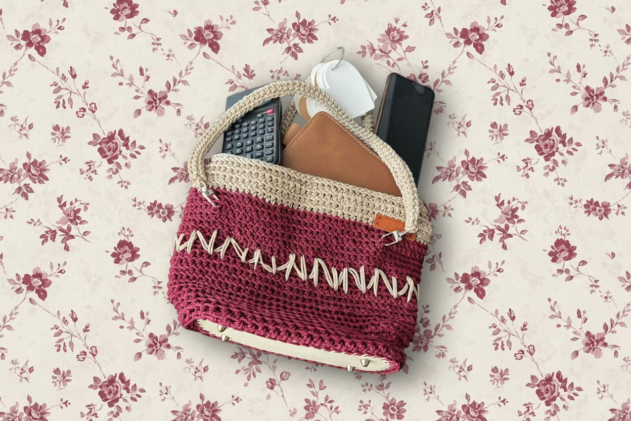beach pink beige handbag