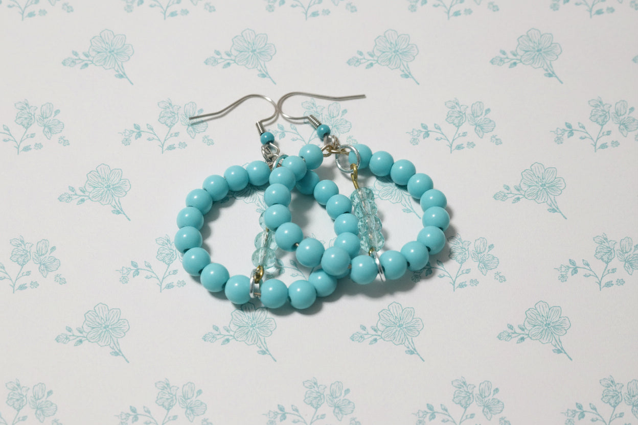 colorful hoop earrings jewels