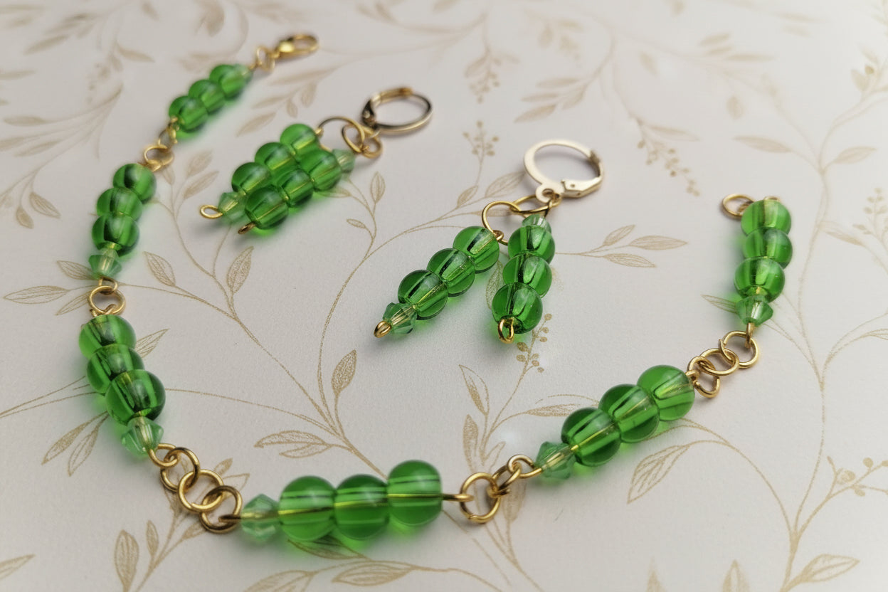 handmade jewelry set