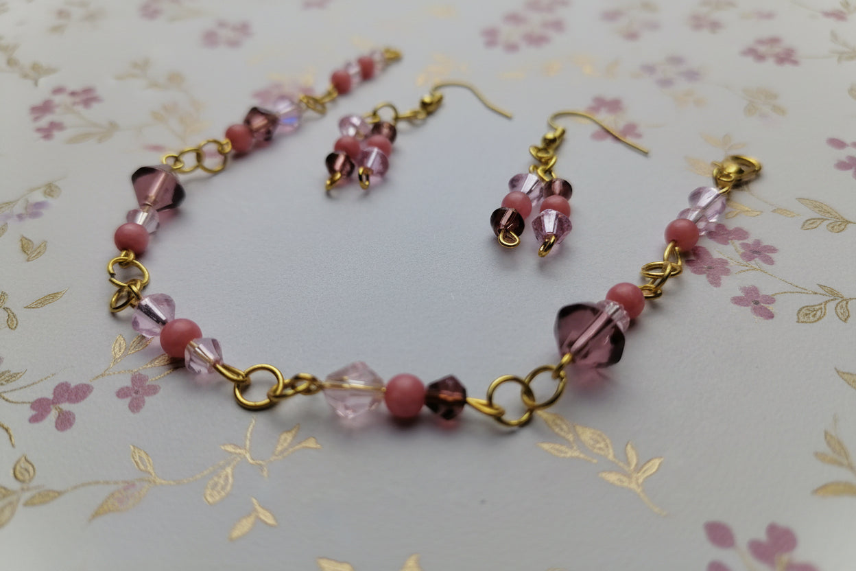 handmade jewelry set