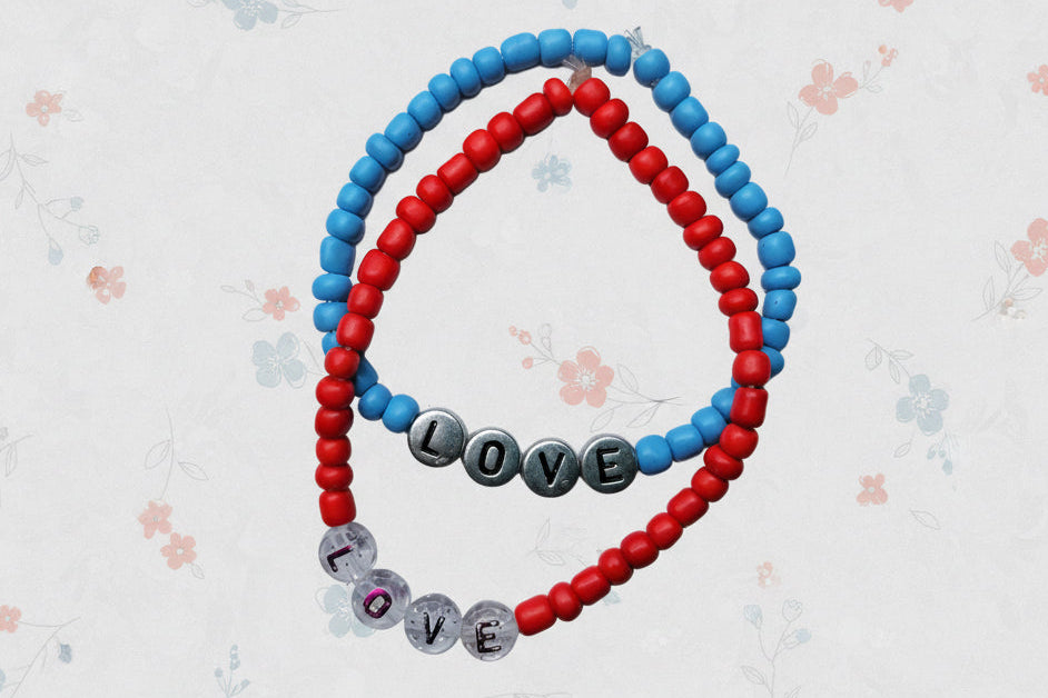 multicolore pearl bracelets