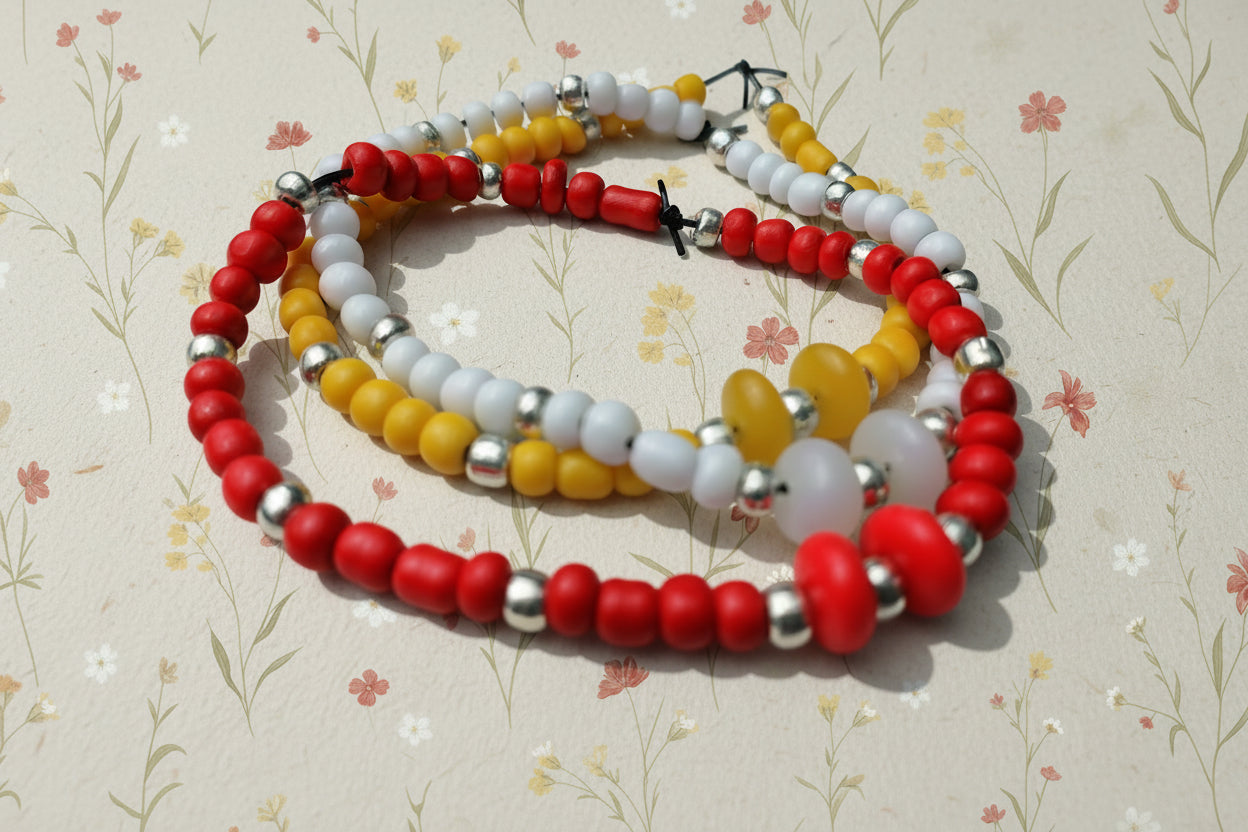 multicolore pearl bracelets