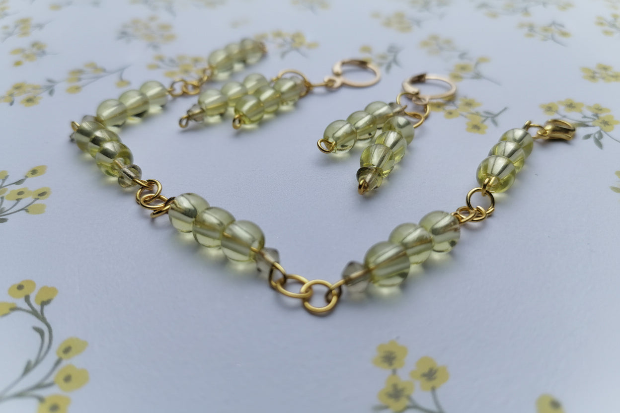 handmade jewelry set