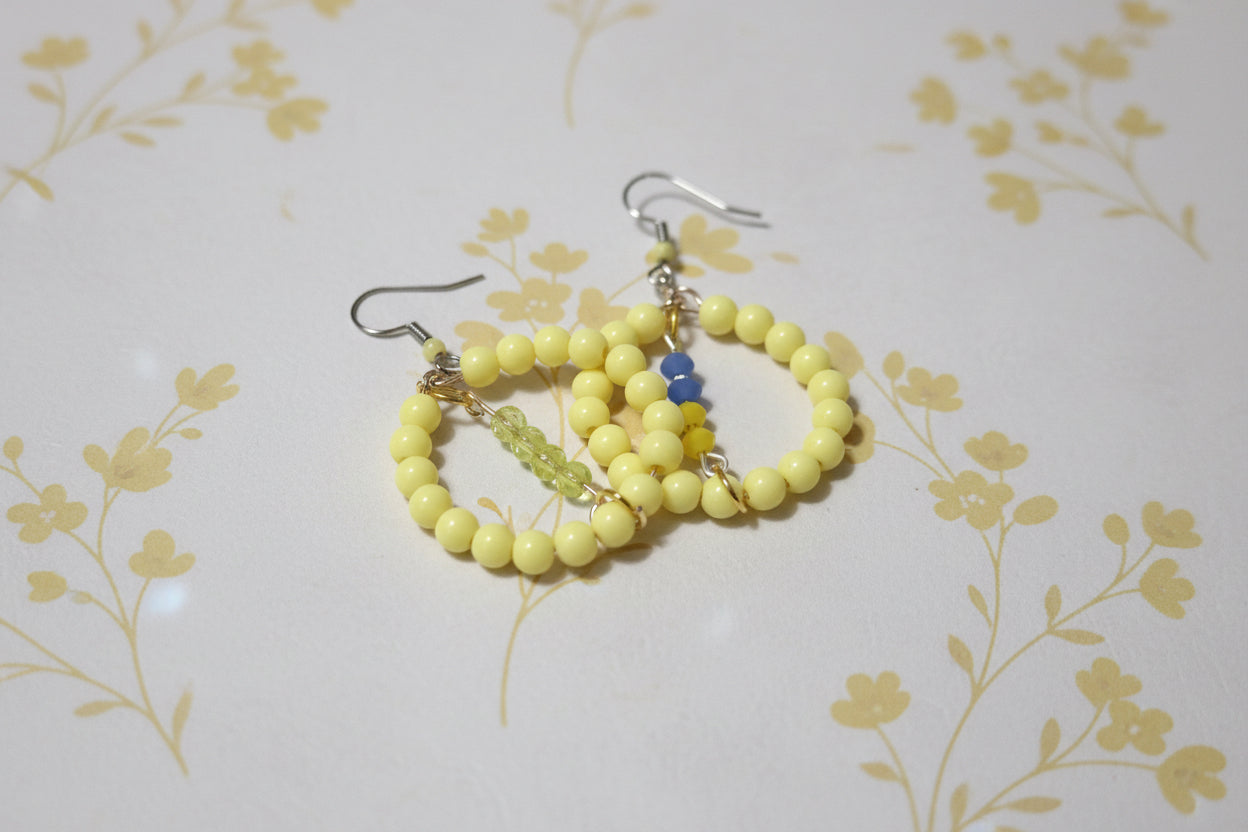 colorful hoop earrings jewels